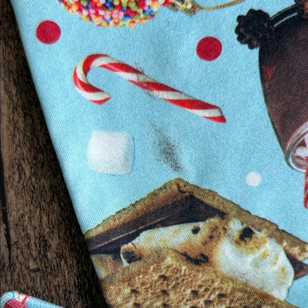 Capelli of New York Kids Leggings - Blue with Fun Print - Picture 3 of 5